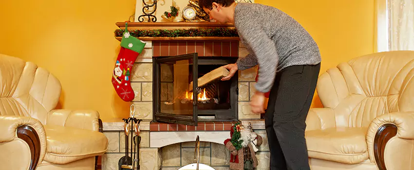 Gas to Wood-Burning Fireplace Conversion Services in Mansfield, Texas