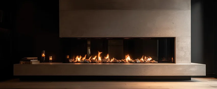 Gas Fireplace Ember Bed Design Services in Mansfield, Texas