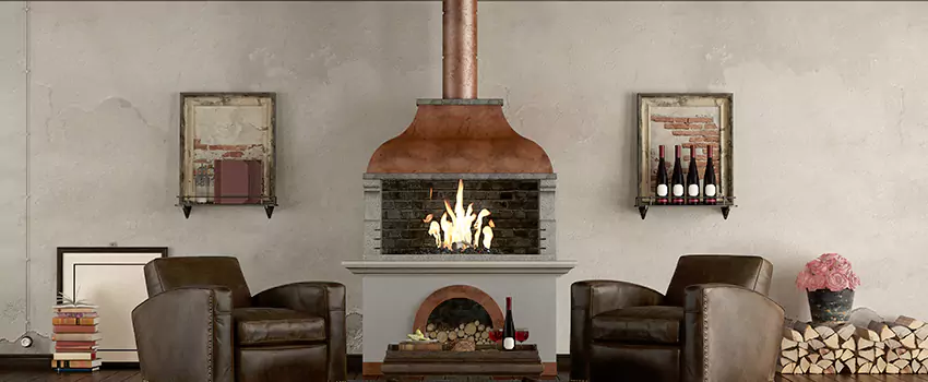 Thelin Hearth Products Providence Pellet Insert Fireplace Installation in Mansfield, TX