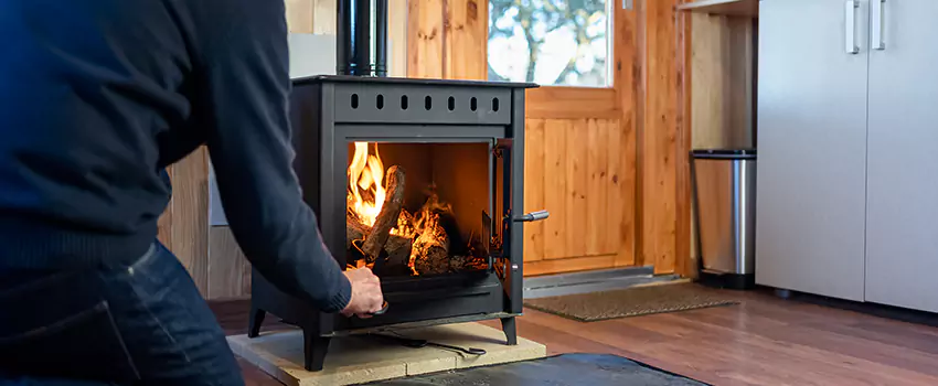 Open Hearth Wood Fireplace Installation in Mansfield, TX