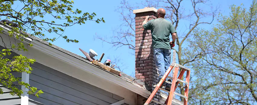 himney Crown Repair in Mansfield, Texas