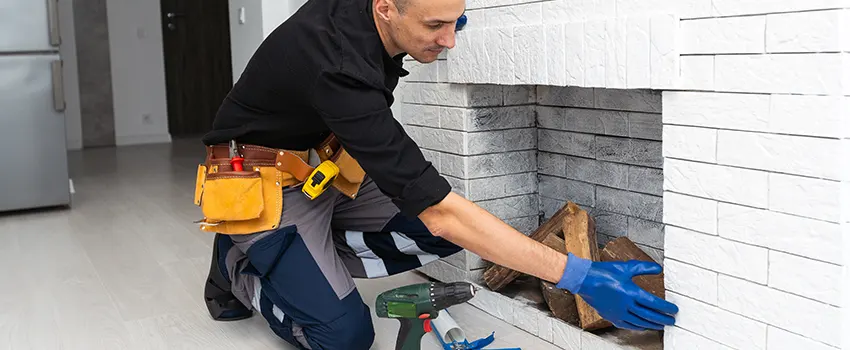 Fireplace Damaged Damper Frame Repair Services in Mansfield, Texas