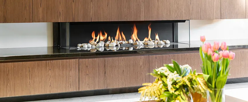 Double-height Fireplace Design Refurbishment in Mansfield, Texas
