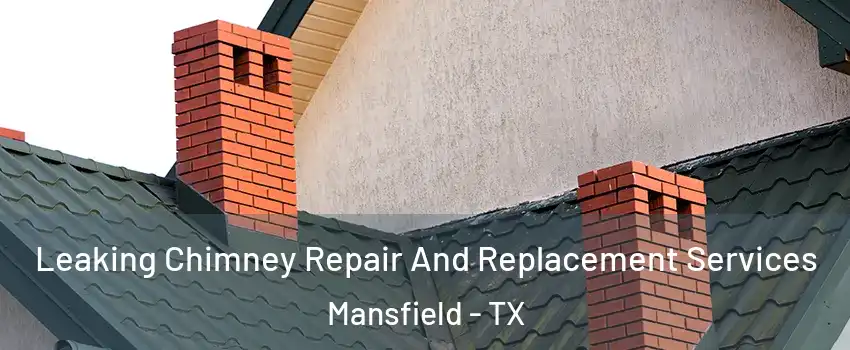  Leaking Chimney Repair And Replacement Services Mansfield - TX